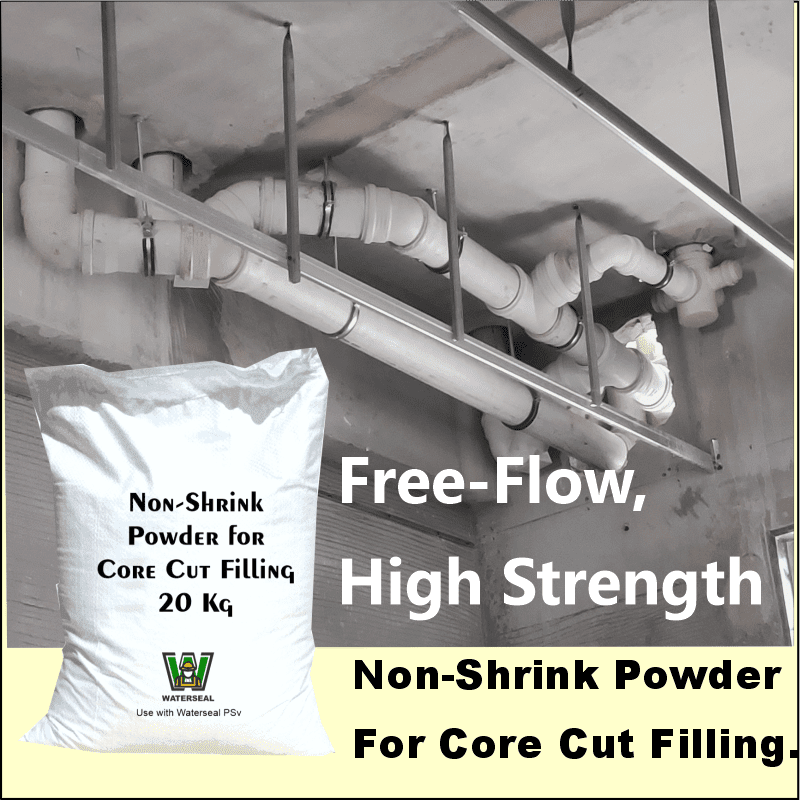 Non-Shrink Powder for core filling