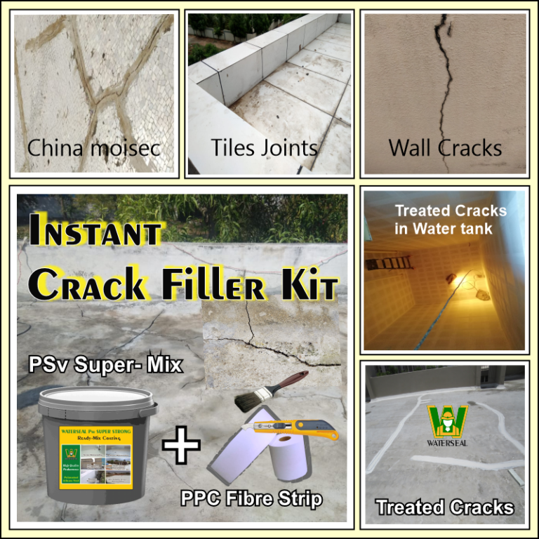 Waterseal Instant Crack filler kit