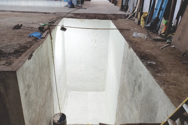 Drinkining Water tank Waterproofing