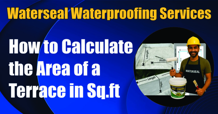 How to Calculate the Area of a Terrace in Sq.ft