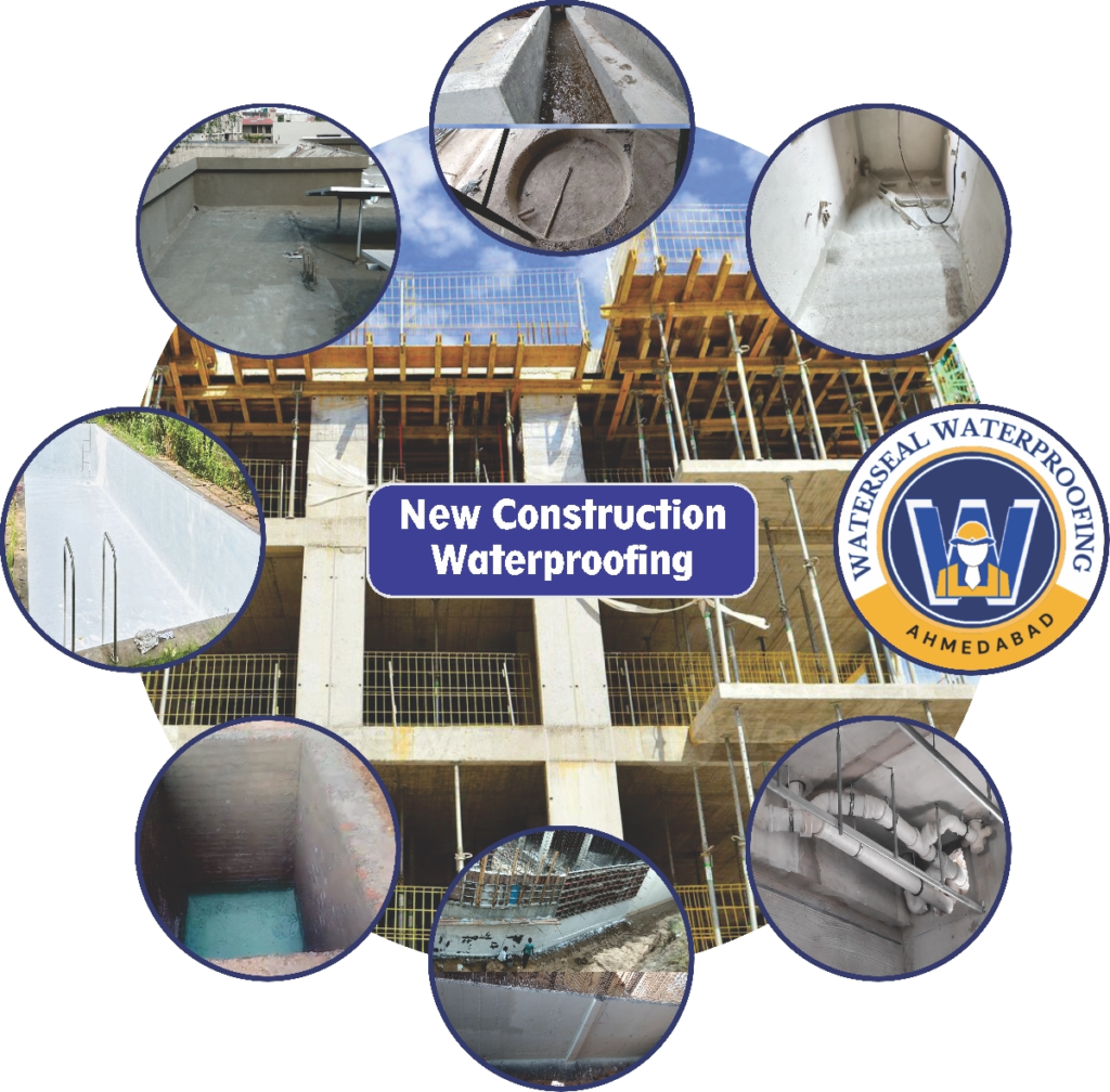 New Construction waterproofing by Waterseal