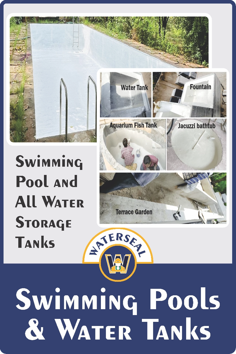 Swimming Pools and Water Tanks Waterproofing