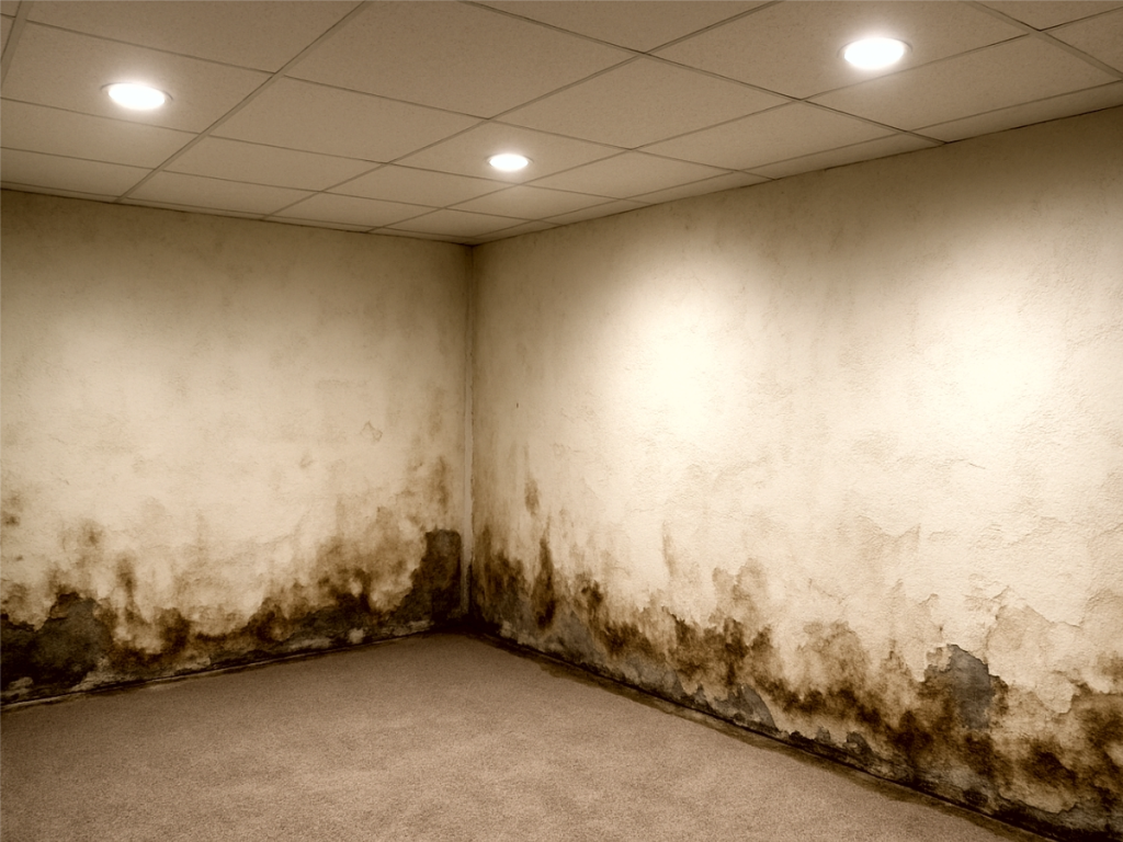Basement Wall Dampness