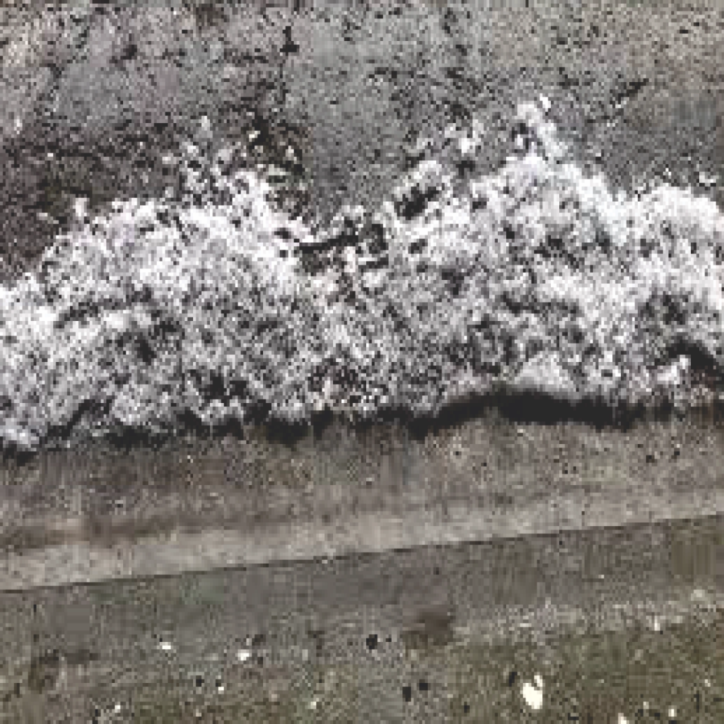 Damp Wall Causes showing white salt deposits and efflorescence on wall surface